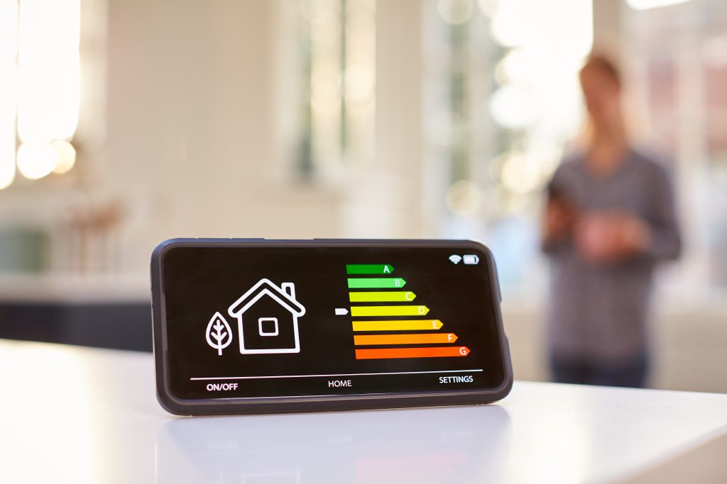 smart energy meter in kitchen measuring energy eff 2023 11 27 05 07 35 utc